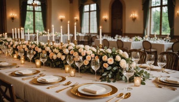 Comment composer un menu de mariage gastronomique ?