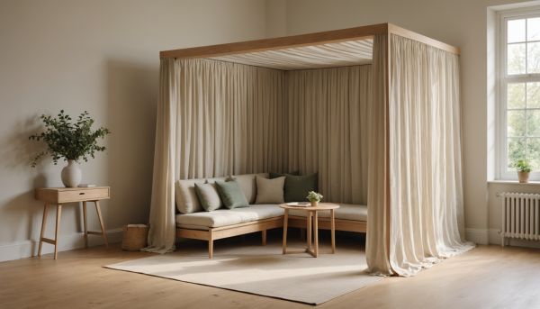 Photobooth et jeux en bois pour une ambiance zen